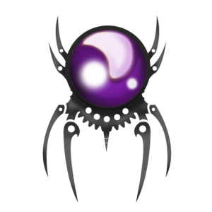 Spider Logo PURPLE